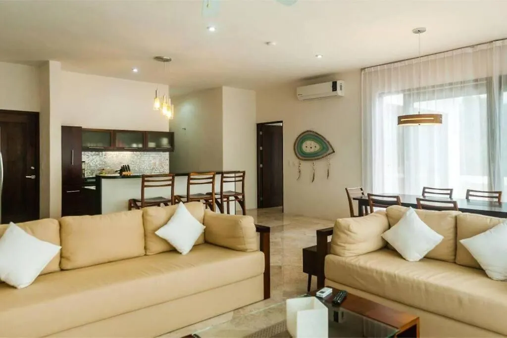 Amazing Luxury Penthouse With Sunset,Sunrise View, Private Jacuzzi And Rooftop Pool Tulum