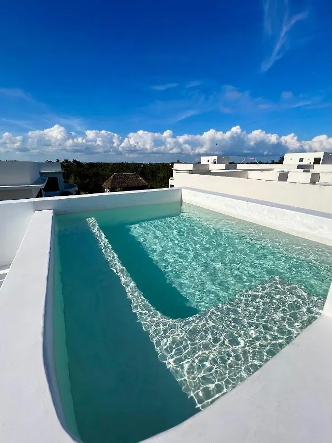 Amazing Luxury Penthouse With Sunset,Sunrise View, Private Jacuzzi And Rooftop Pool Tulum